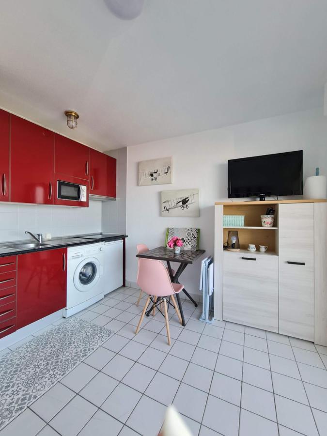Appartement En Premiere Ligne De Plage アンダイエ エクステリア 写真